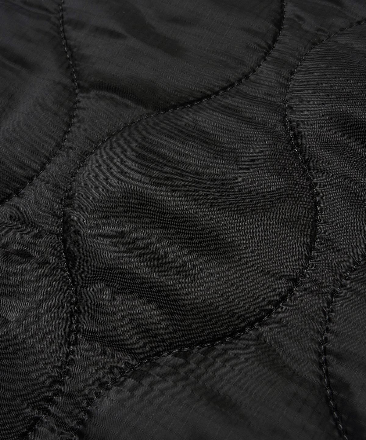 브라운브레스(BROWNBREATH) TAG QUILTED JACKET - BLACK
