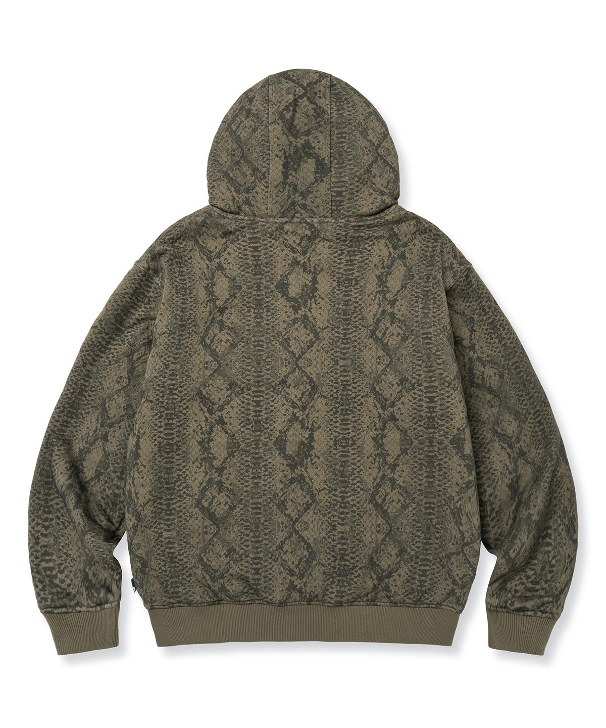 브라운브레스(BROWNBREATH) SPREAD PADDED HOOD ZIP UP - BROWN