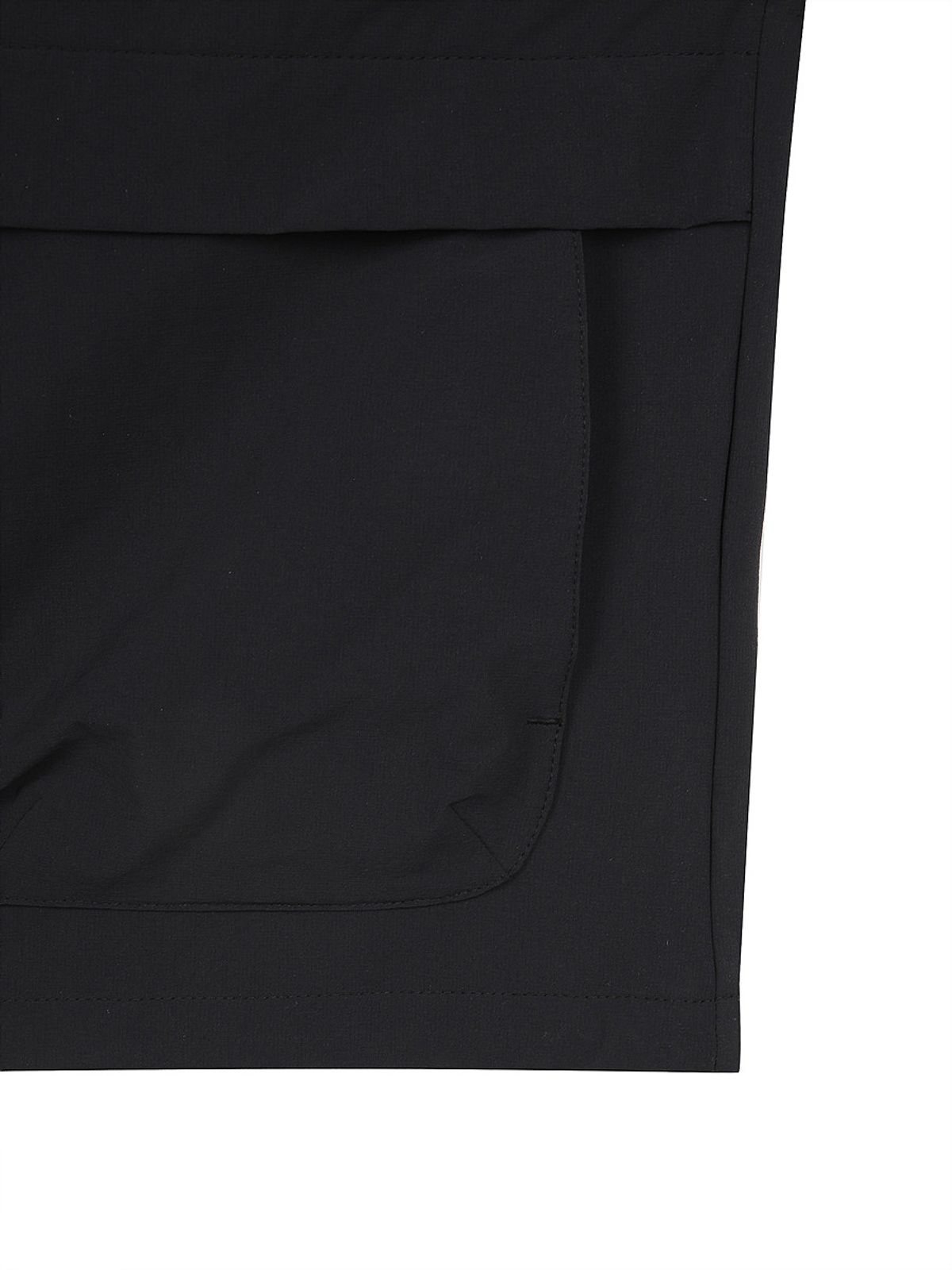 디스커버리 키즈(DISCOVERY KIDS) 키즈 우븐 빅포켓 후드 자켓 (BLACK)