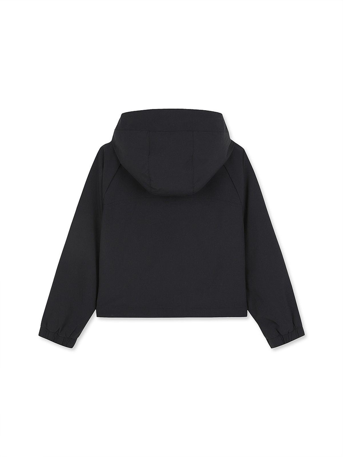 디스커버리 키즈(DISCOVERY KIDS) 여아 우븐 후드 자켓 (BLACK)
