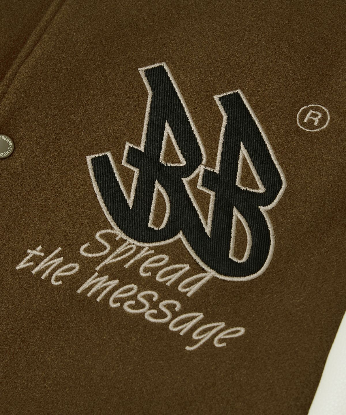 브라운브레스(BROWNBREATH) BB VARSITY JACKET - BROWN