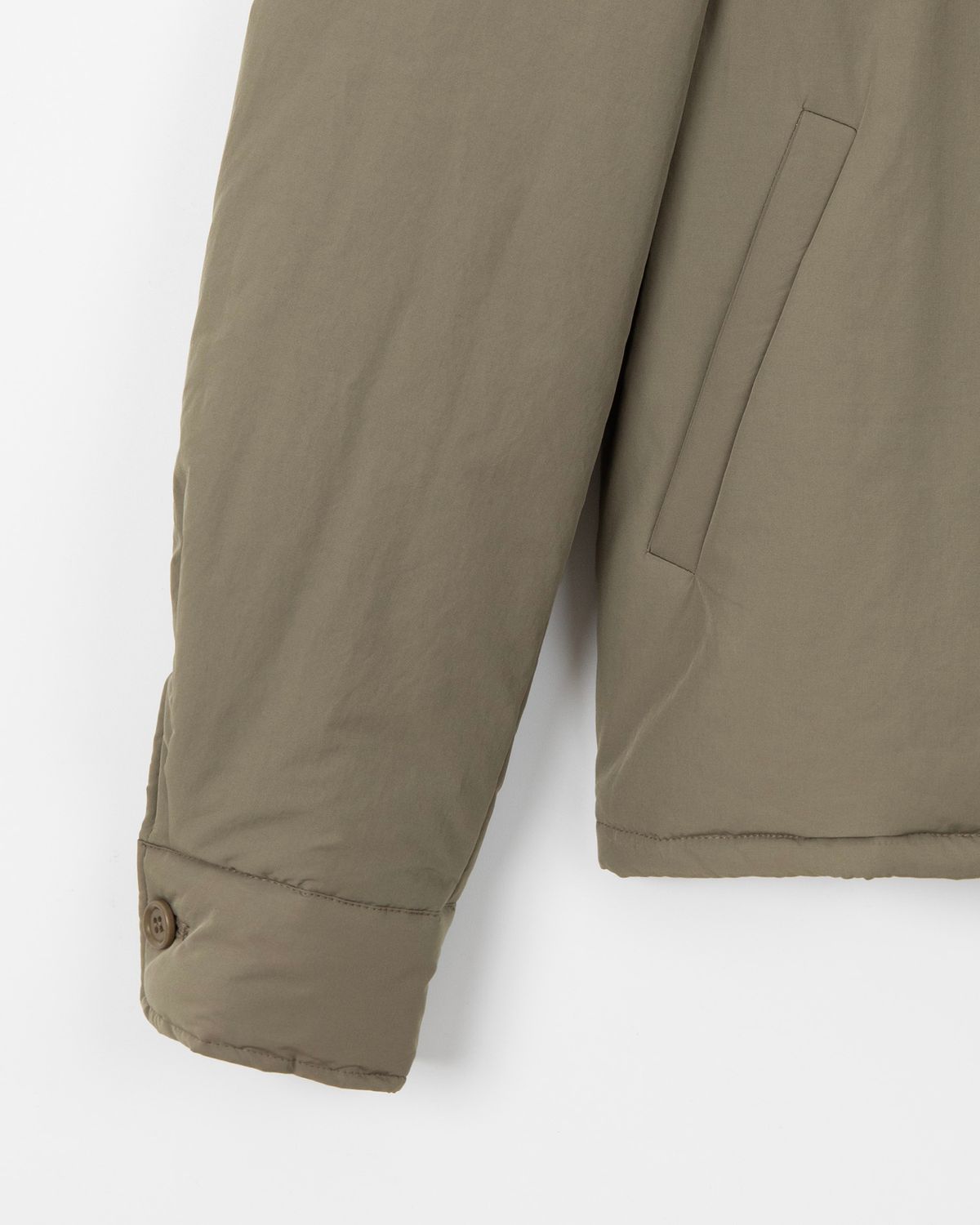 디앤드퀘스천(THEENDQUESTION) Padded shirt jacket / KHAKI