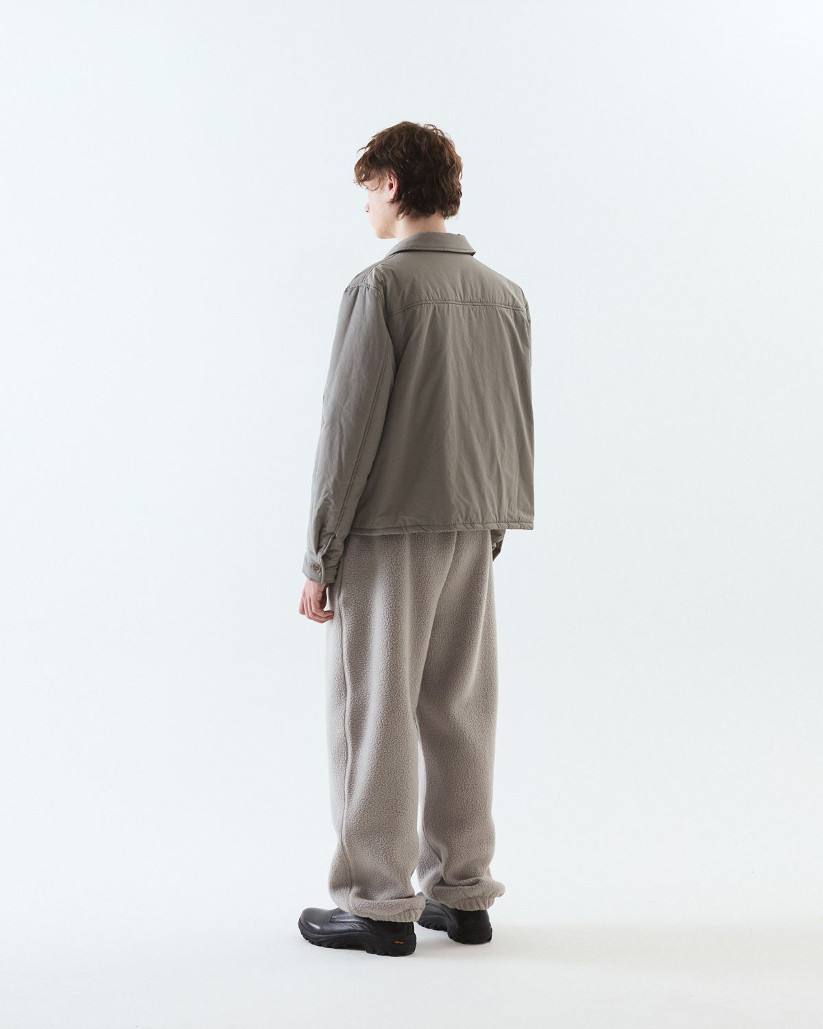 디앤드퀘스천(THEENDQUESTION) Padded shirt jacket / KHAKI