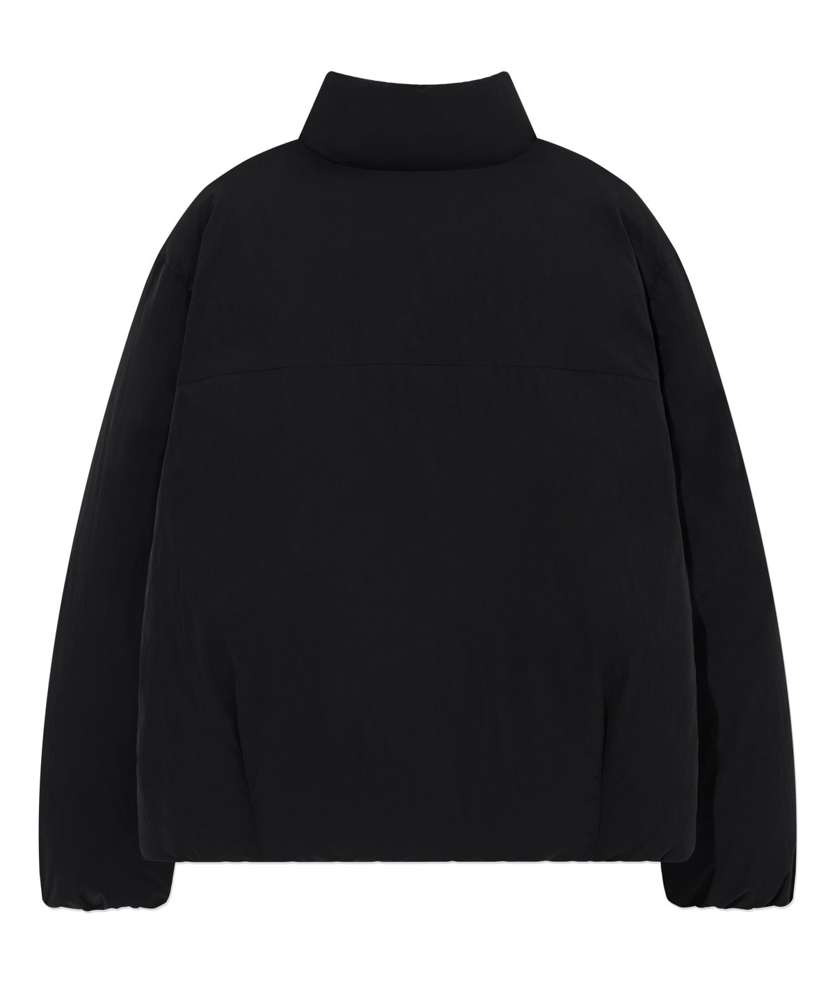 커버낫(COVERNAT) 논 퀼팅 숏 푸퍼 Black