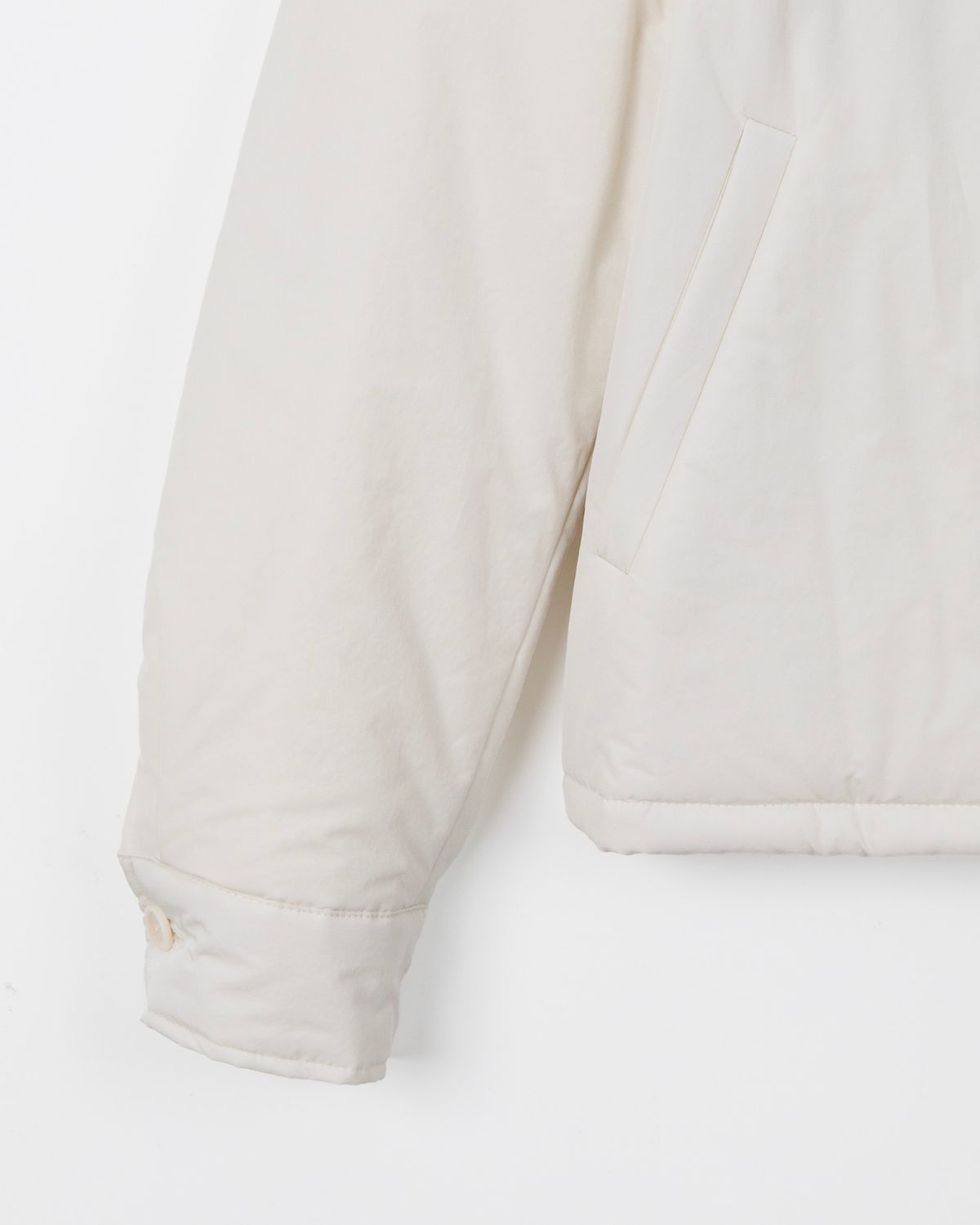 디앤드퀘스천(THEENDQUESTION) Padded shirt jacket / IVORY