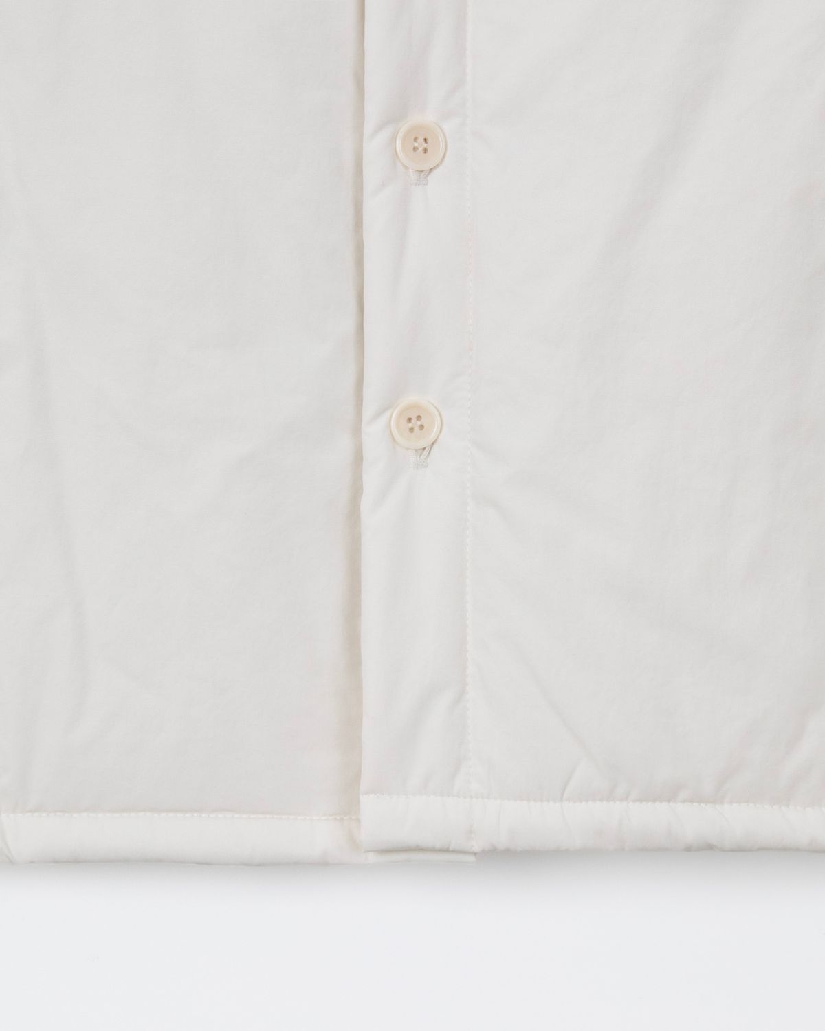 디앤드퀘스천(THEENDQUESTION) Padded shirt jacket / IVORY