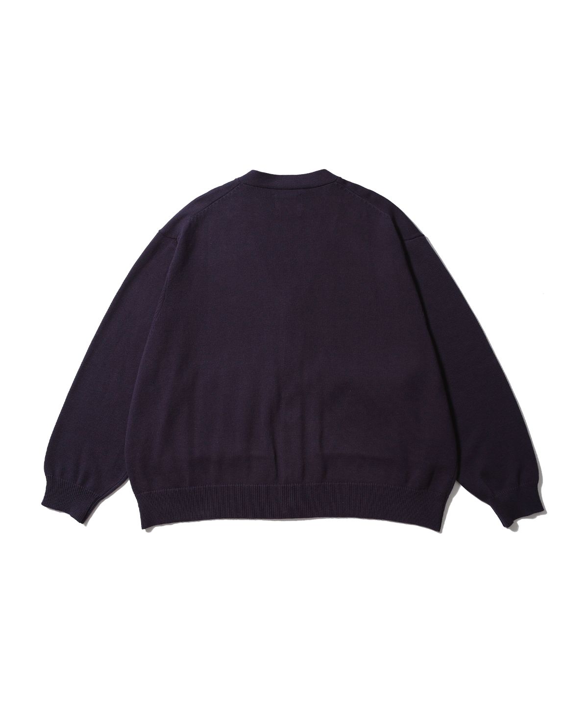 앵글런(ANGLAN) Lazy Pocket Cardigan - Purple