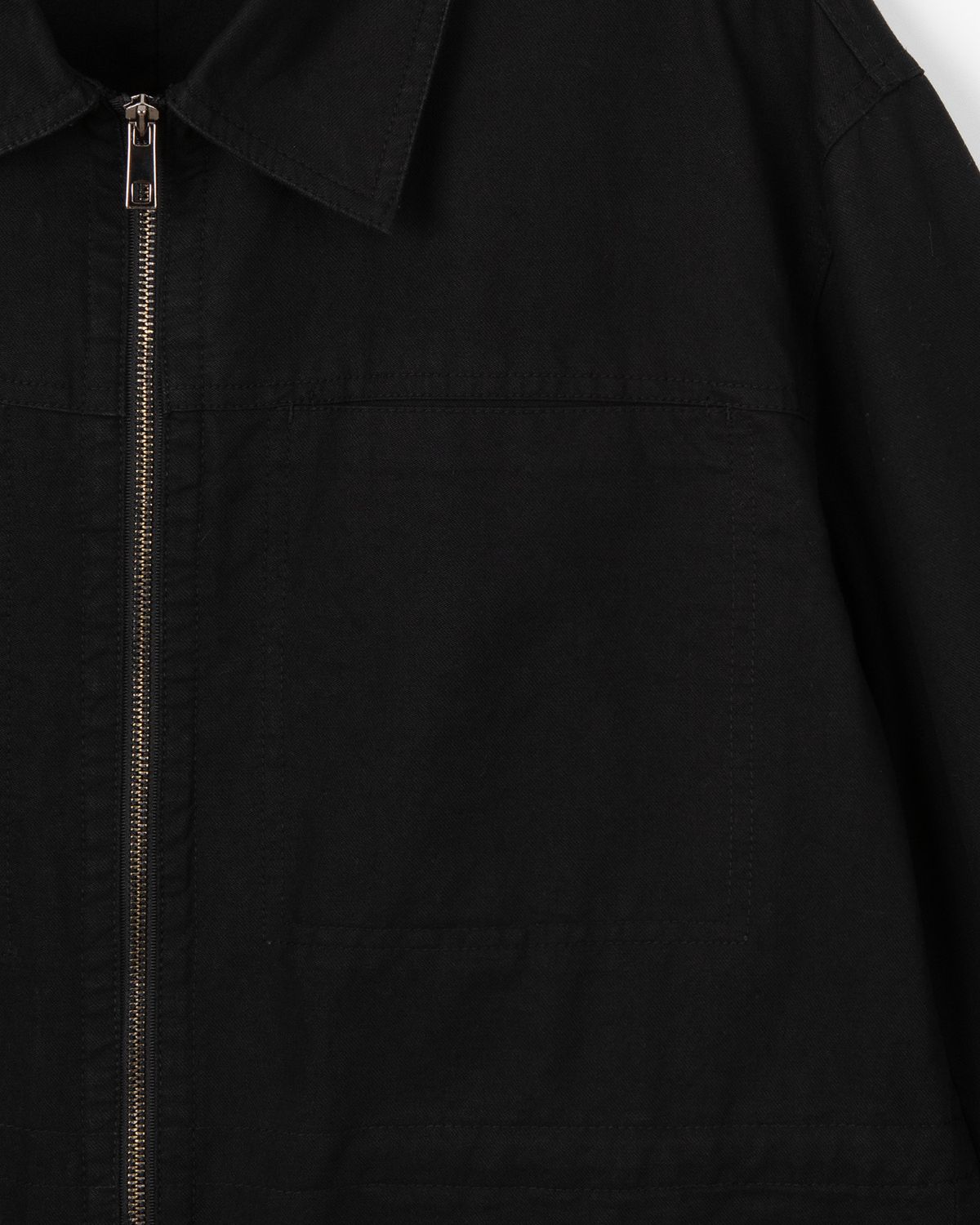 디앤드퀘스천(THEENDQUESTION) Pigment washed jumper / BLACK