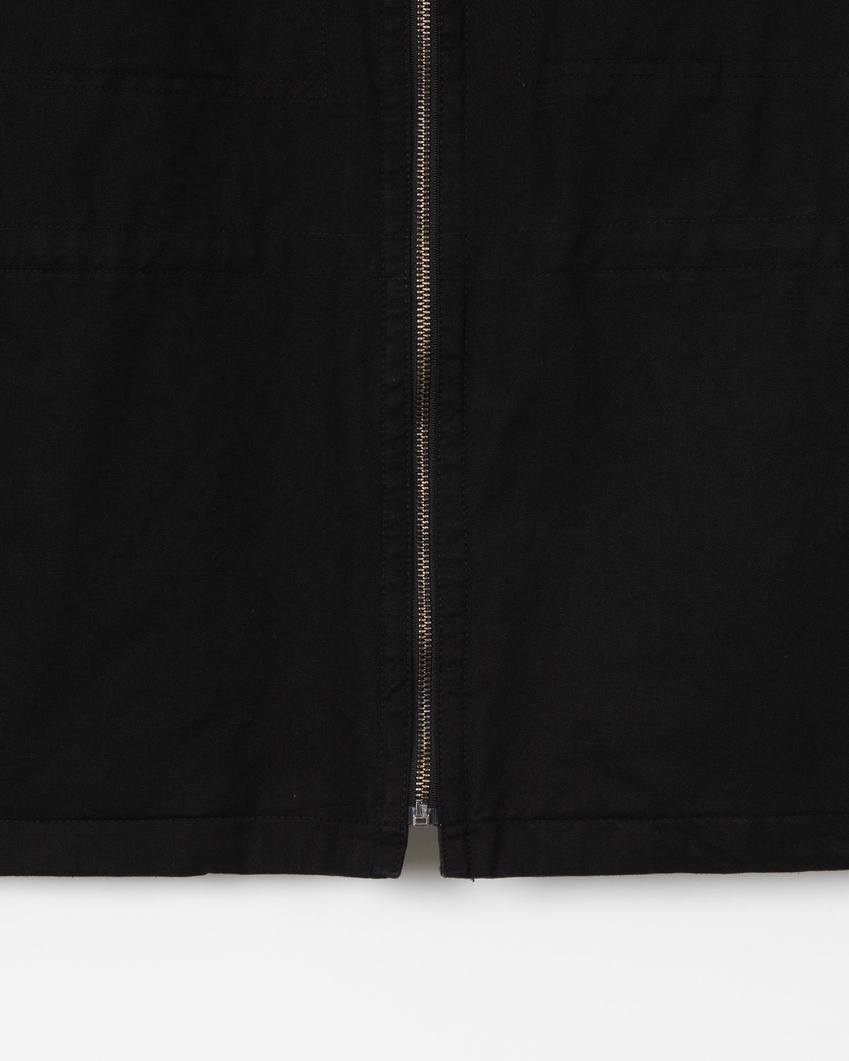 디앤드퀘스천(THEENDQUESTION) Pigment washed jumper / BLACK