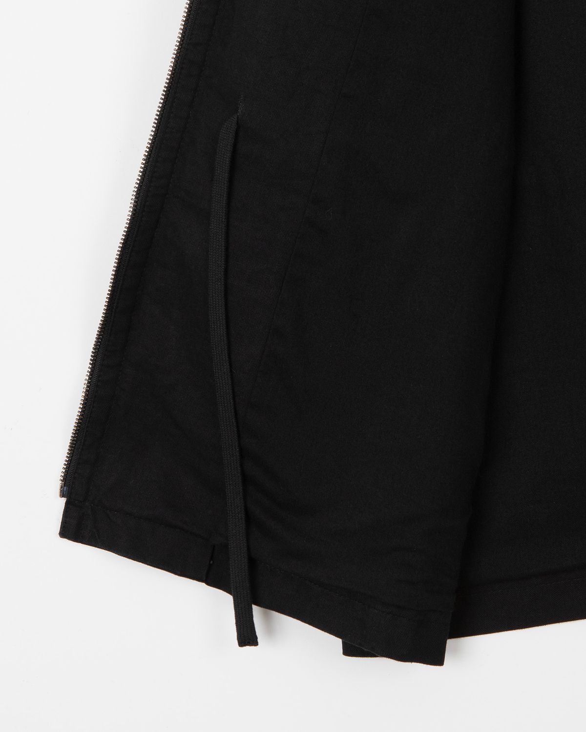 디앤드퀘스천(THEENDQUESTION) Pigment washed jumper / BLACK