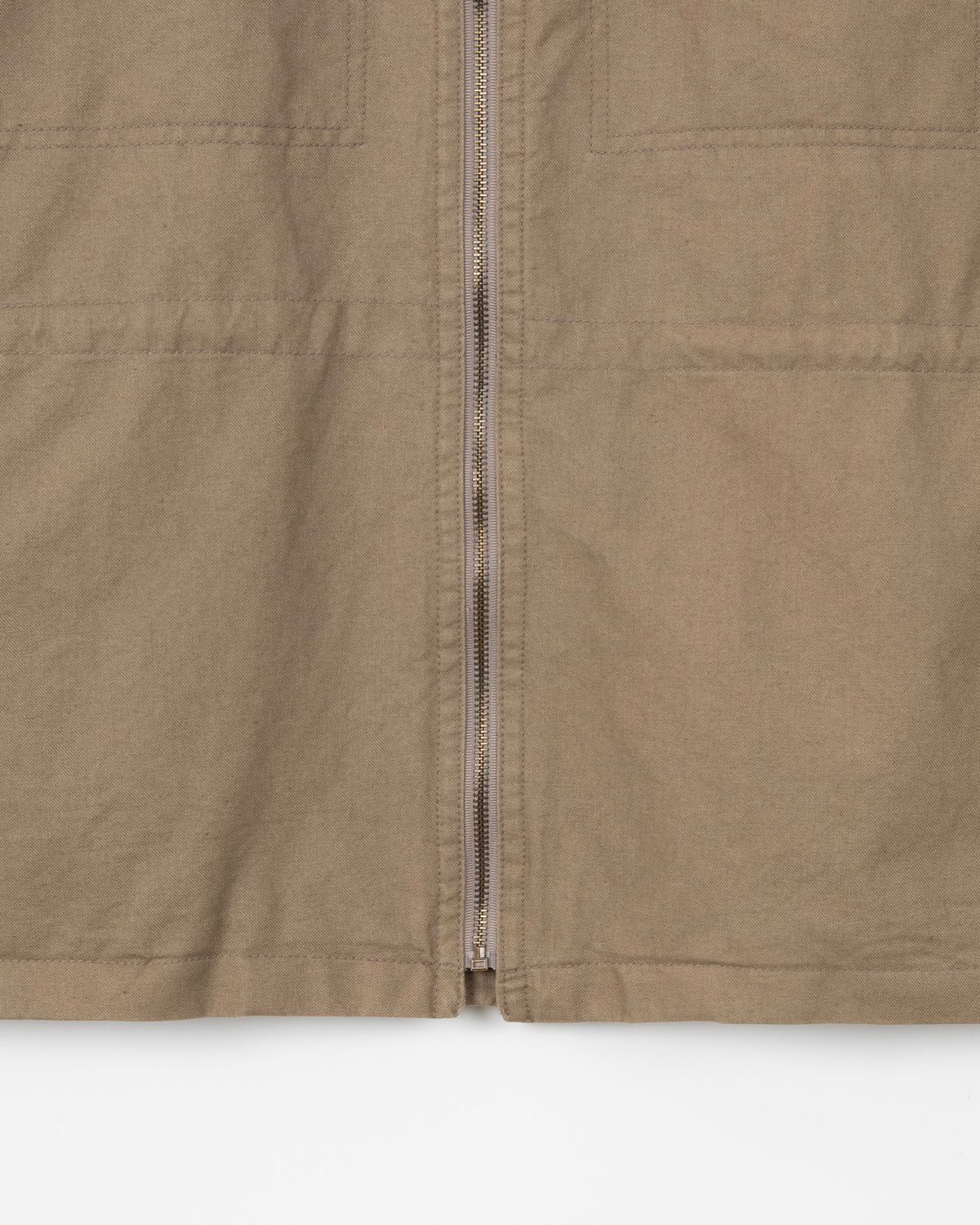 디앤드퀘스천(THEENDQUESTION) Pigment washed jumper / BEIGE