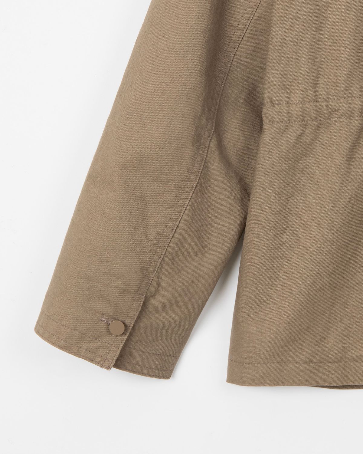 디앤드퀘스천(THEENDQUESTION) Pigment washed jumper / BEIGE