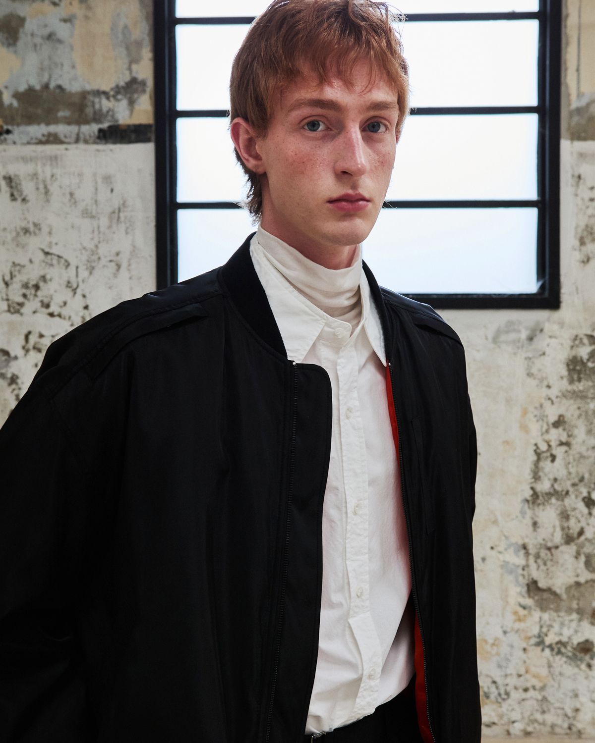 디앤드퀘스천(THEENDQUESTION) Balloon MA-1 jumper / BLACK