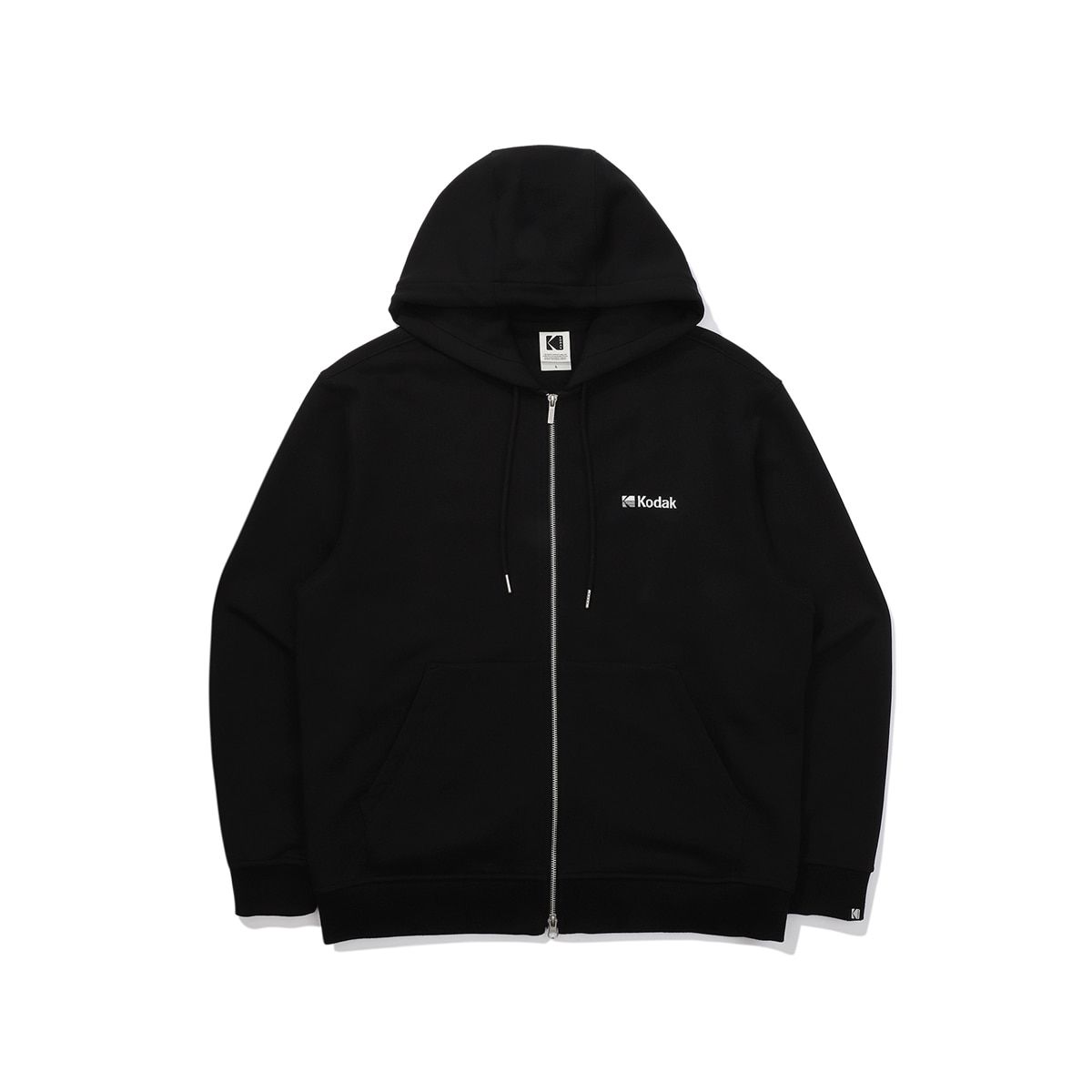 코닥(KODAK) 에센셜 후드 집업 BLACK