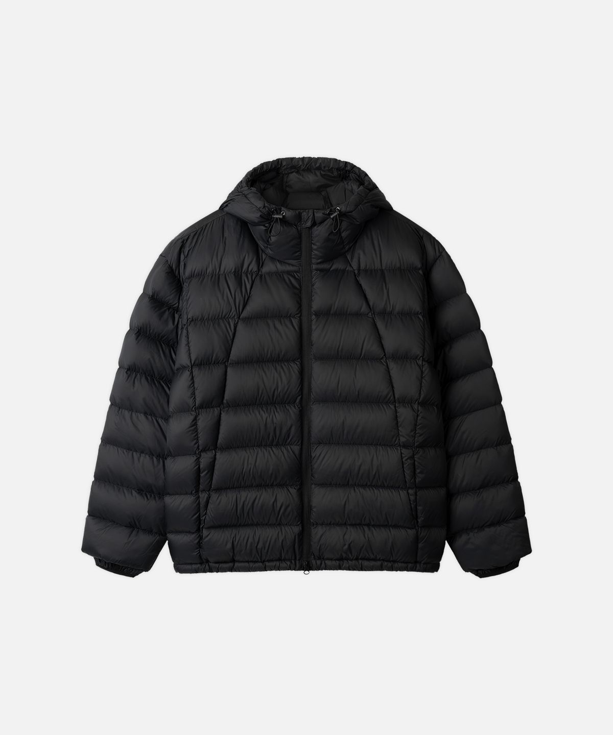 드로우핏(DRAW FIT) 옴스크 후디드 라이트 다운 자켓 [BLACK]