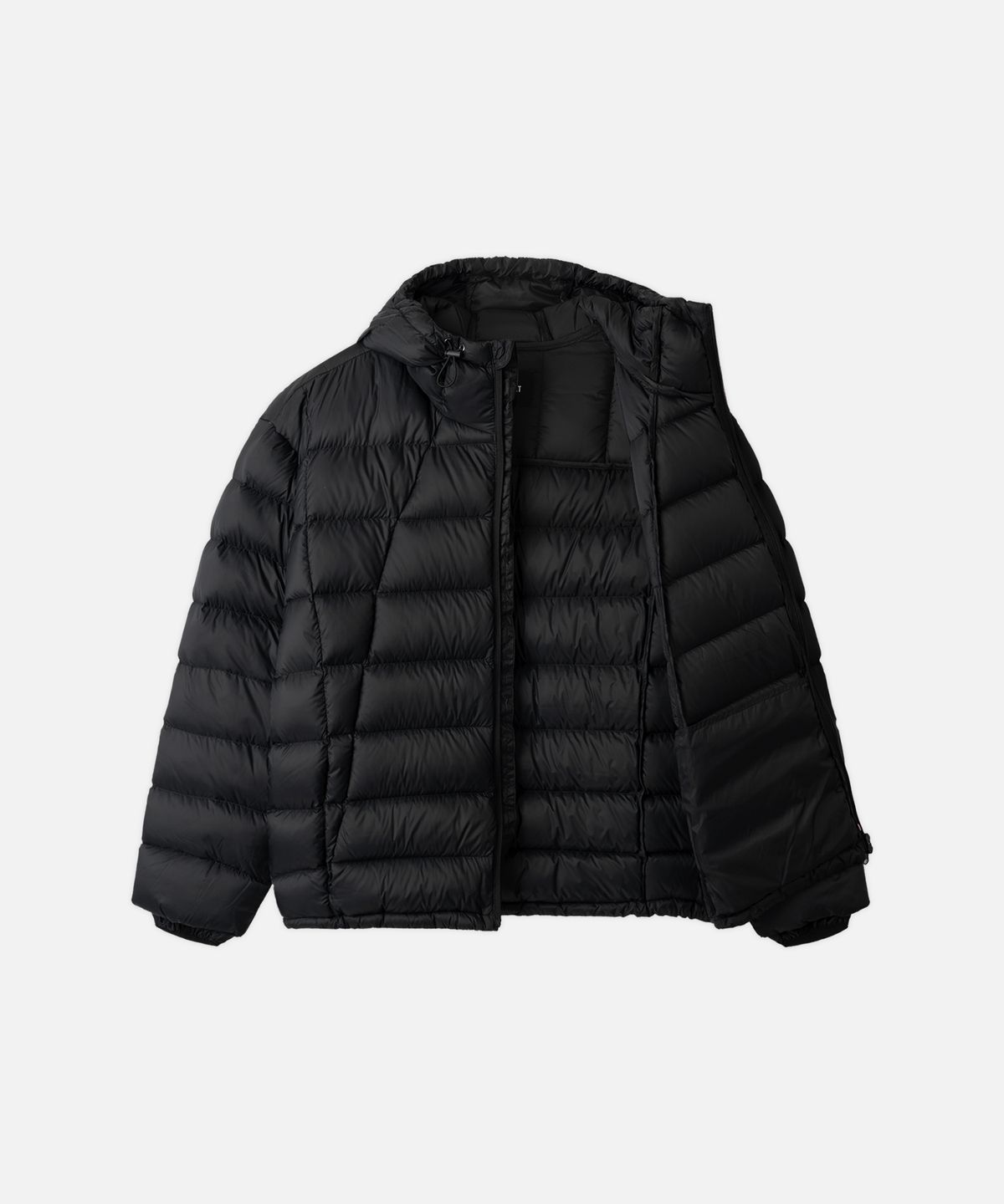 드로우핏(DRAW FIT) 옴스크 후디드 라이트 다운 자켓 [BLACK]
