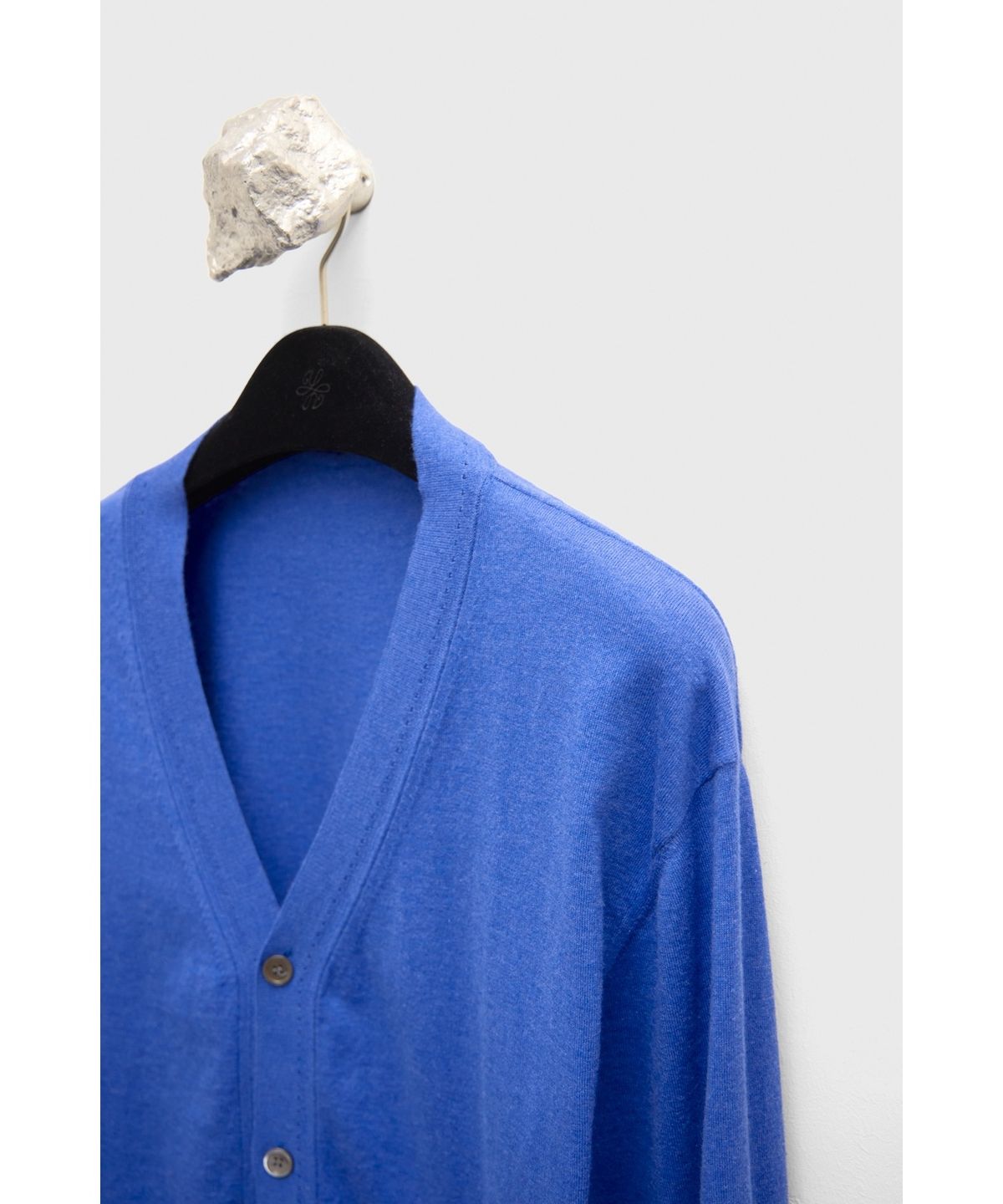 유스(YOUTH) Cotton Cashmere Cardigan - Blue
