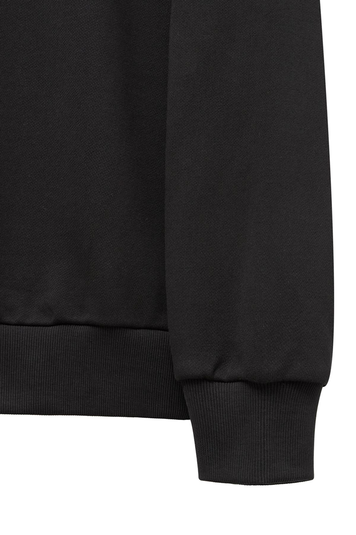 비바스튜디오(VIVASTUDIO) ORIGINAL LOGO CREWNECK [BLACK]