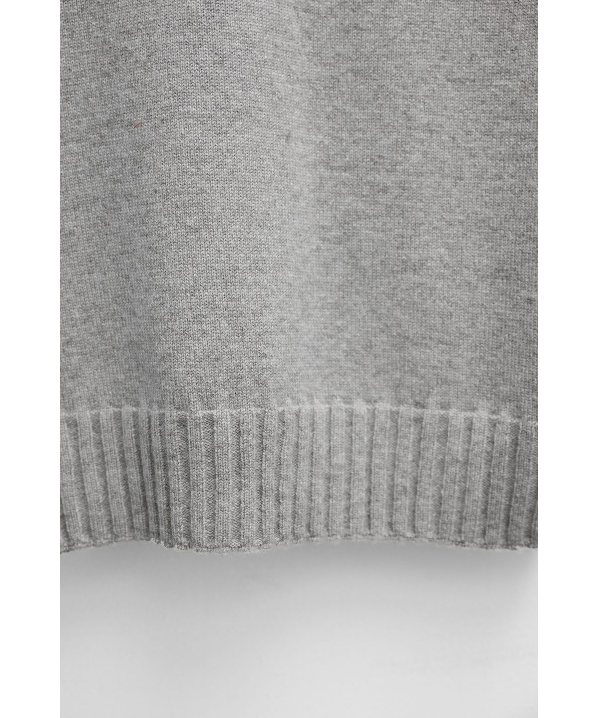 유스(YOUTH) Cashmere Cricket Knit - Melange Grey