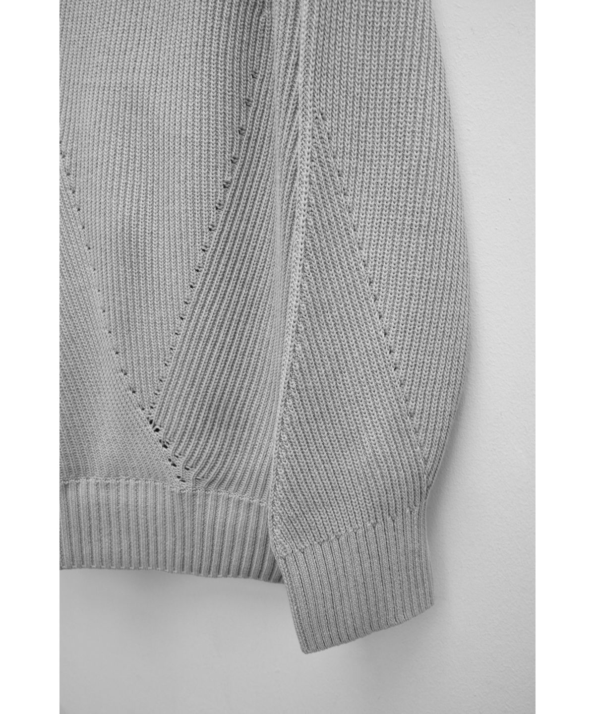 유스(YOUTH) Irregular Sweater - Light Grey