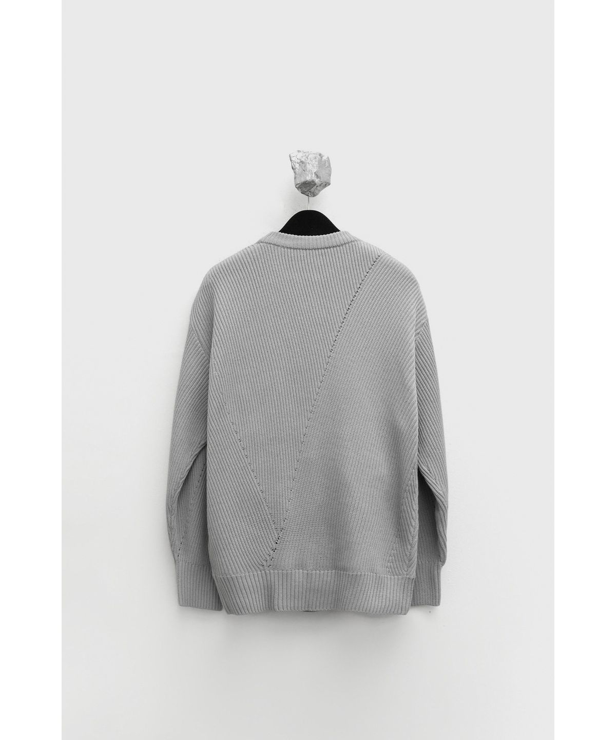 유스(YOUTH) Irregular Sweater - Light Grey