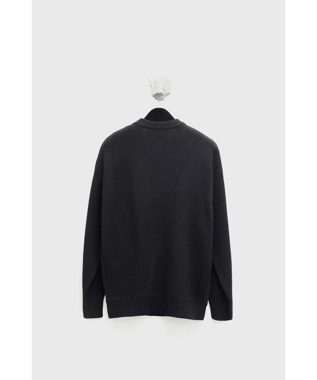 유스(YOUTH) Irregular Sweater - Black