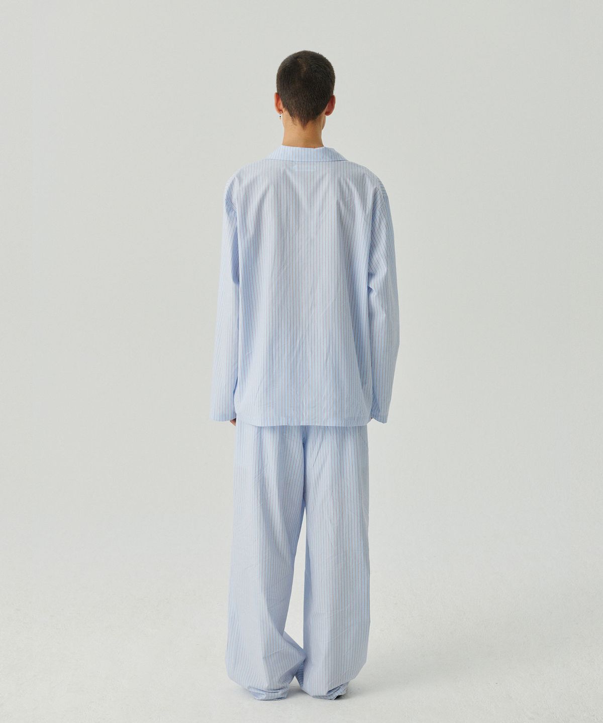 슬리피곰(SLEEPYGOM) Baby Blue wide pajama set