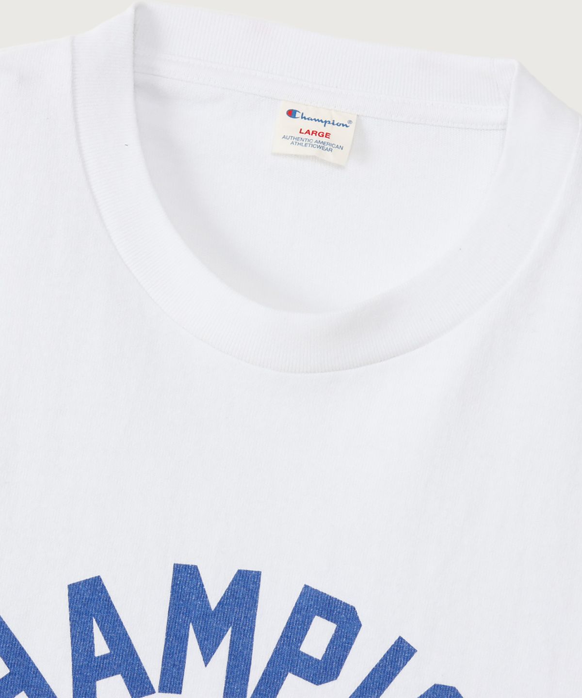 챔피온(CHAMPION) BASEBALL 레귤러핏 롱슬리브 티셔츠 Off White