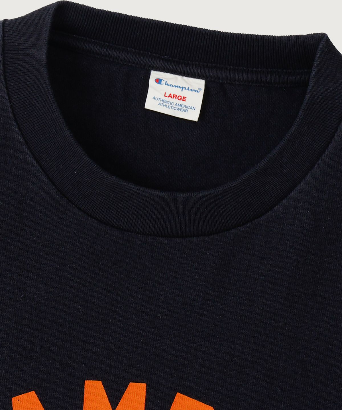 챔피온(CHAMPION) BASEBALL 레귤러핏 롱슬리브 티셔츠 Black