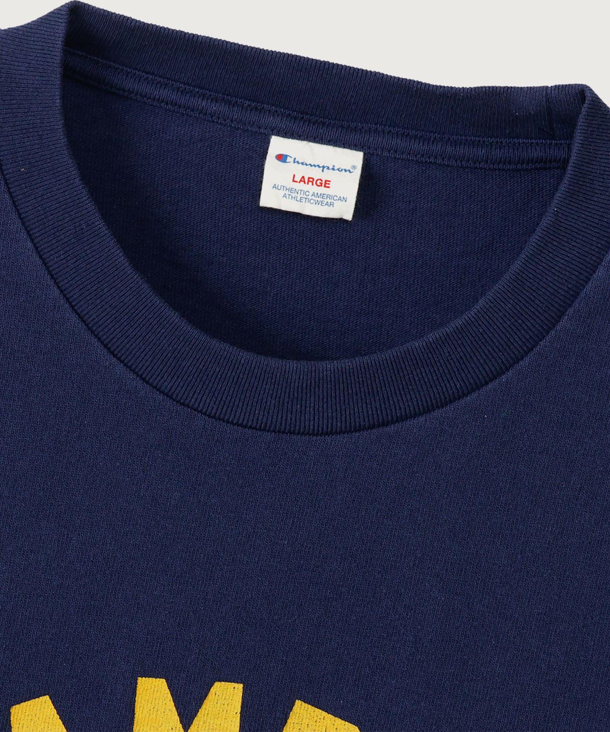 챔피온(CHAMPION) BASEBALL 레귤러핏 롱슬리브 티셔츠 Navy