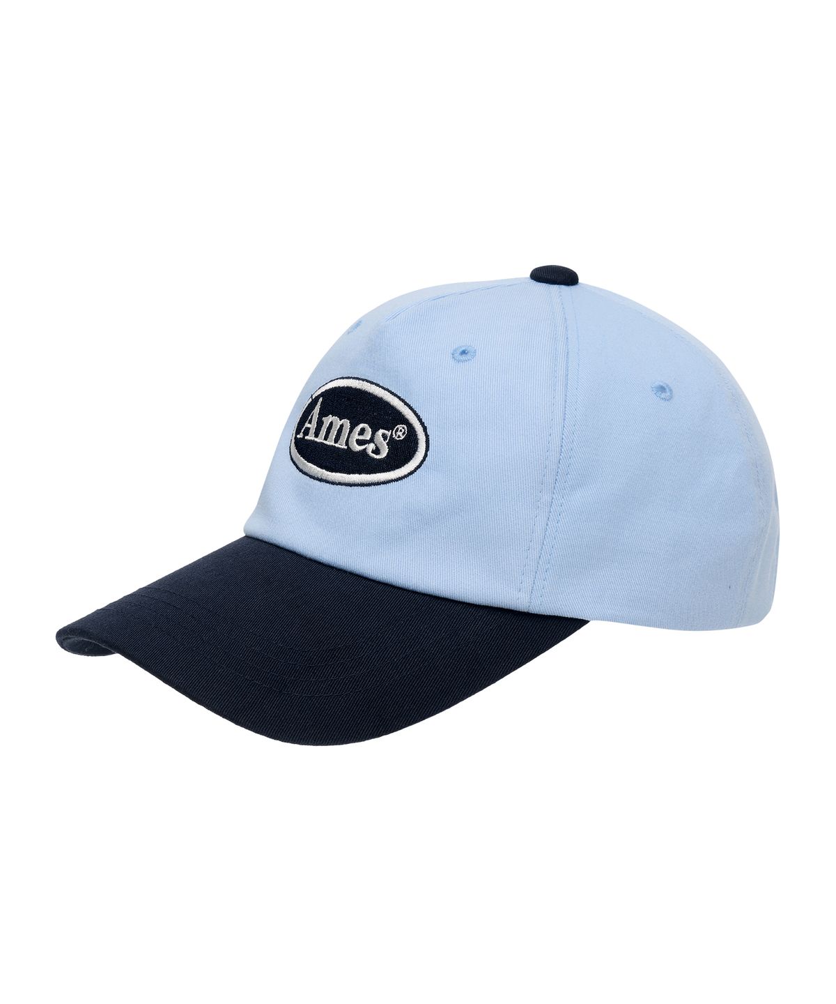 아메스 월드와이드(AMES-WORLDWIDE) SYMBOL LOGO TWOTONE BALL CAP BLUE