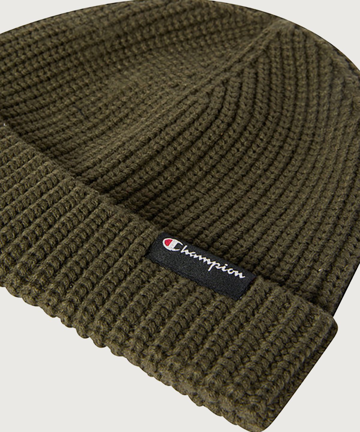 챔피온(CHAMPION) 로고 비니 Khaki
