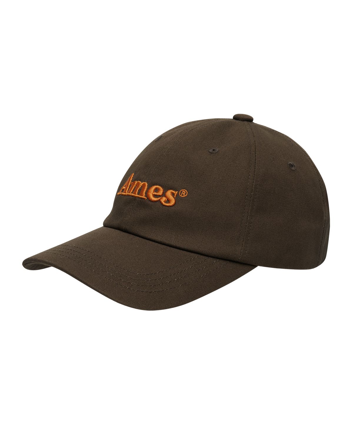 아메스 월드와이드(AMES-WORLDWIDE) BASIC LOGO BALL CAP BROWN