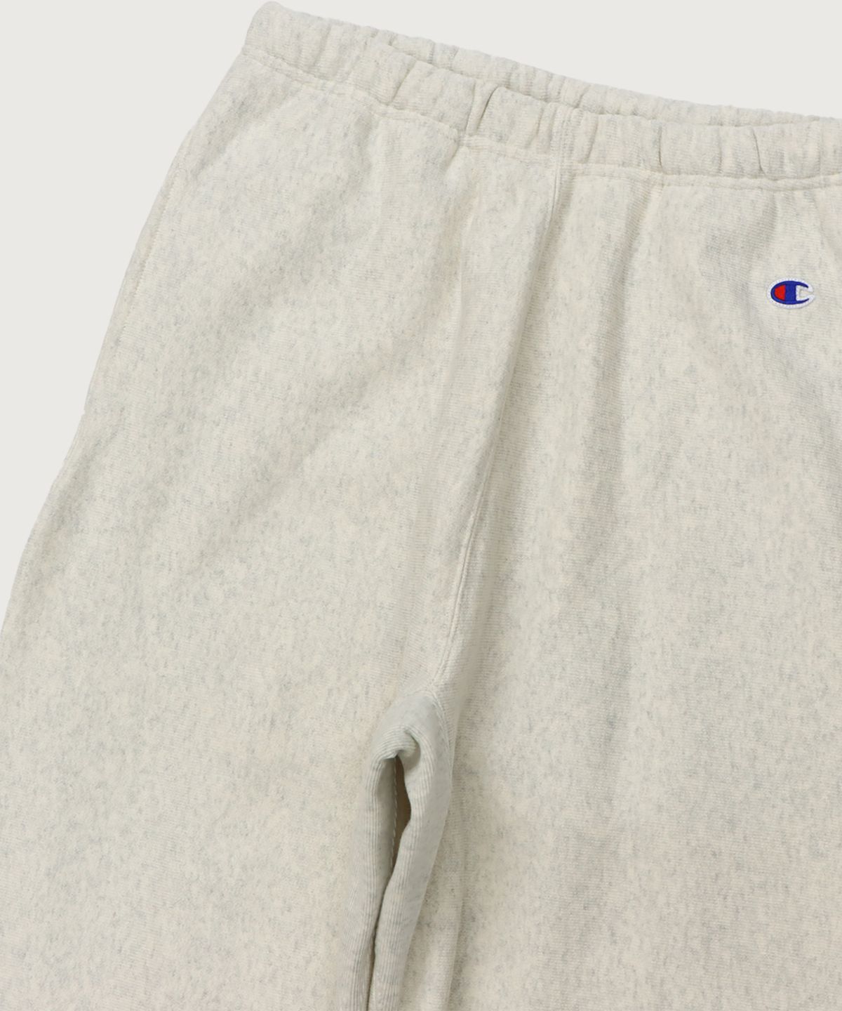 챔피온(CHAMPION) 리버스위브 블루택 레귤러핏 기모 스웨트 팬츠 Oatmeal