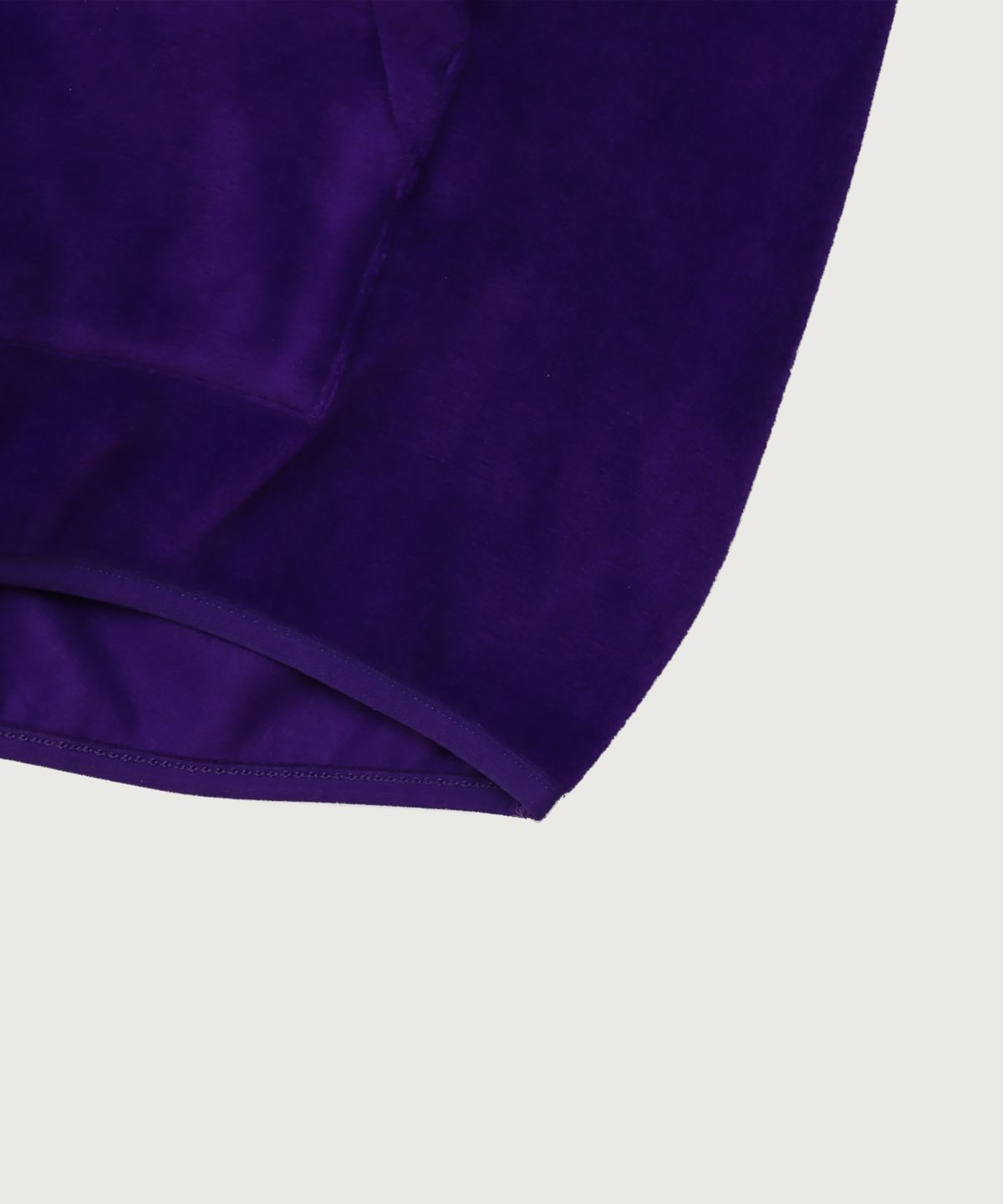 챔피온(CHAMPION) 빅 C로고 오버핏 하프 집업 플리스 Purple