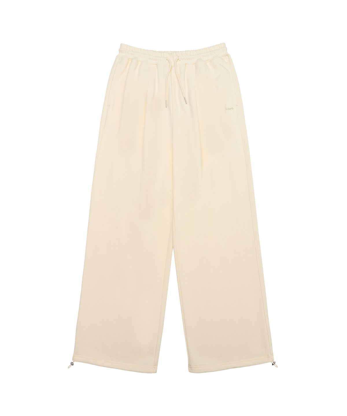 아메스 월드와이드(AMES-WORLDWIDE) BASIC SMALL LOGO SWEAT PANTS CREAM