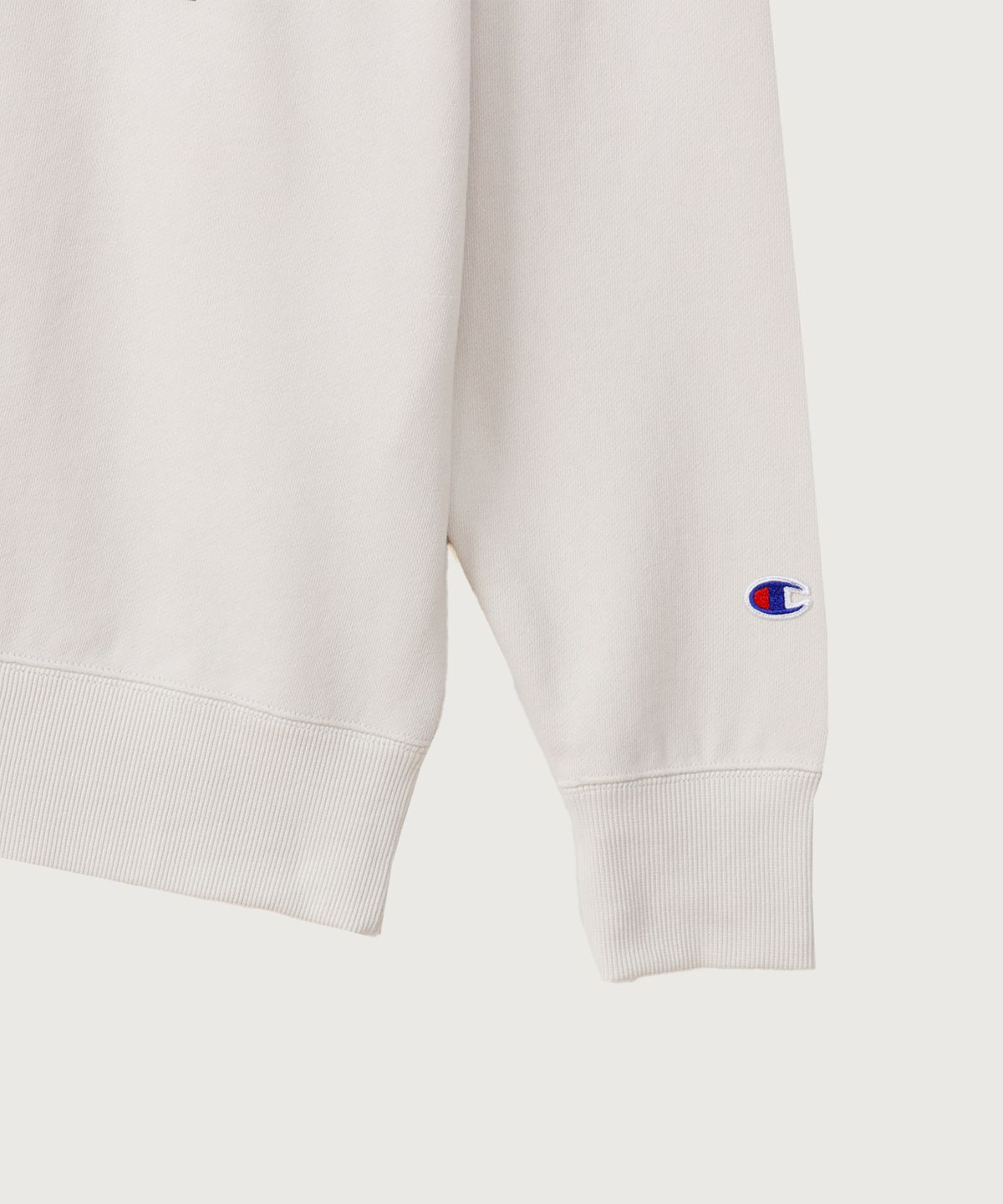 챔피온(CHAMPION) BOSTON 레귤러핏 크루넥 스웨트셔츠 Off White