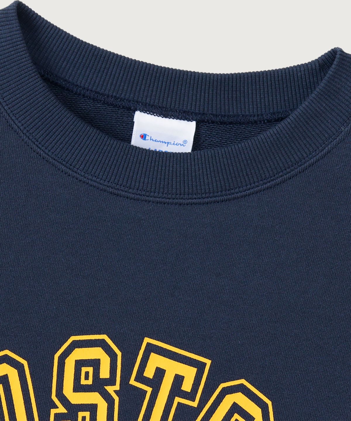 챔피온(CHAMPION) BOSTON 레귤러핏 크루넥 스웨트셔츠 Navy