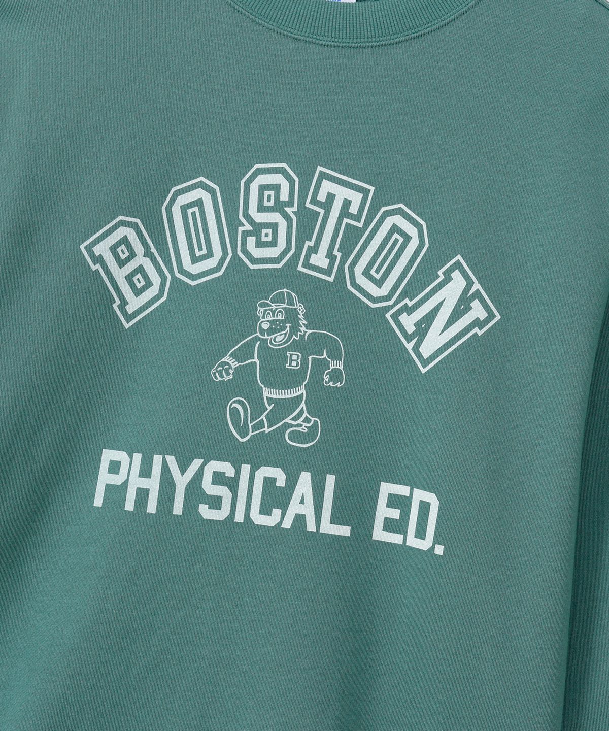 챔피온(CHAMPION) BOSTON 레귤러핏 크루넥 스웨트셔츠 Dark Green