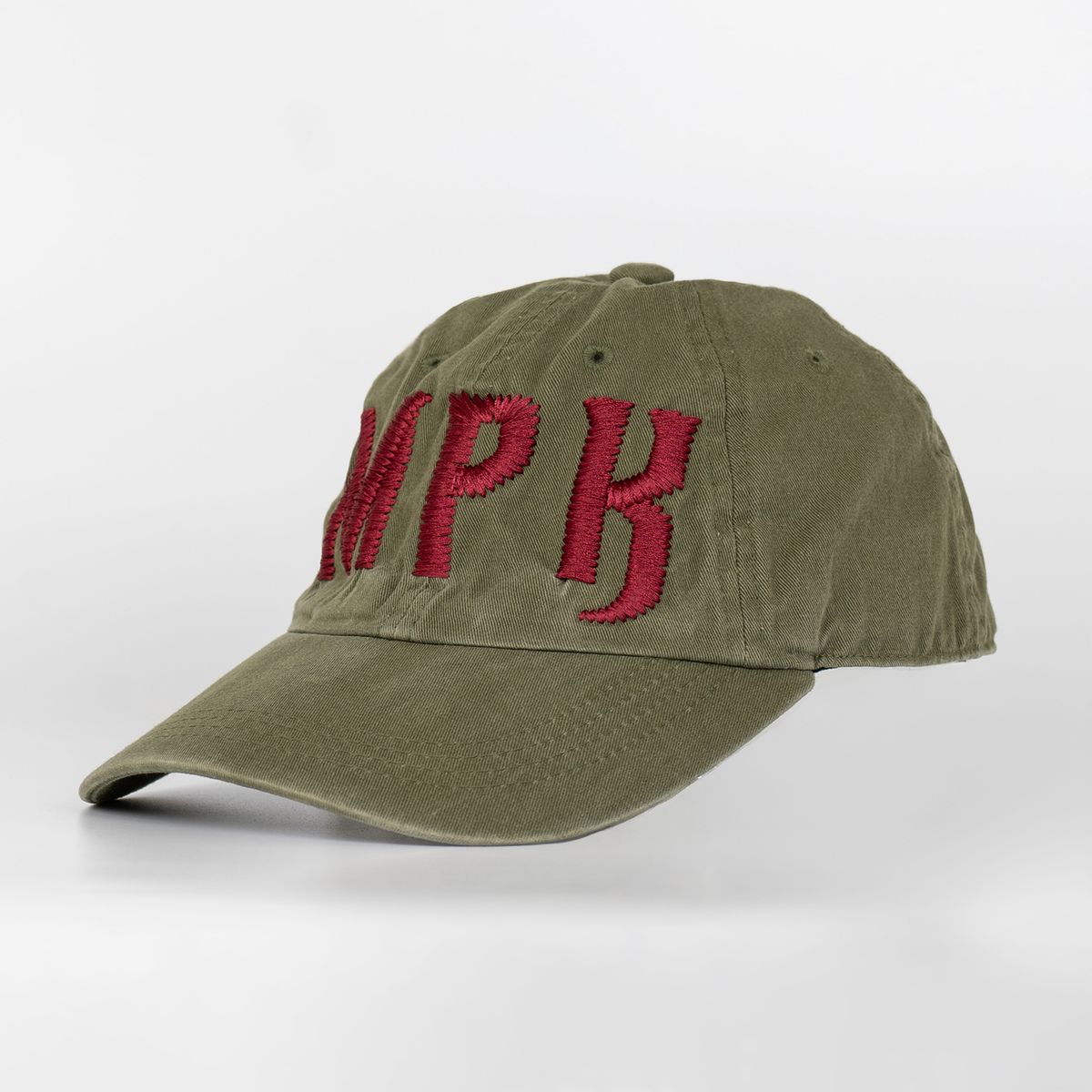 매드핑크(MADPINK) MP ZIGZAG EMBROIDERED BALL CAP KHAKI