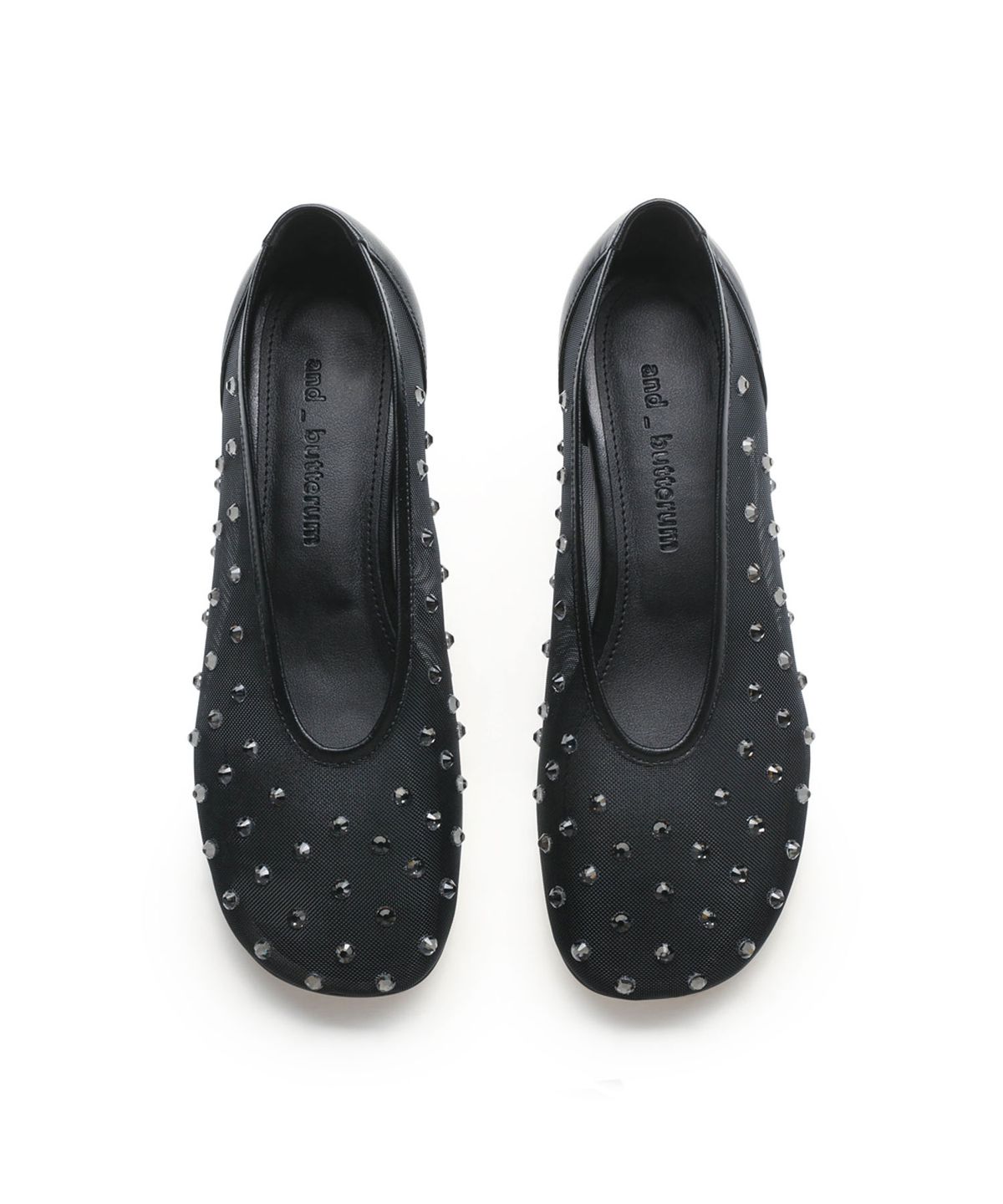 앤버터럼(ANDBUTTERUM) Dahlia_Flat_Black(BF5APF03BK)