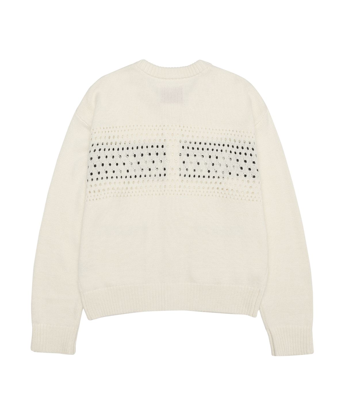 아메스 월드와이드(AMES-WORLDWIDE) PUNCHED CARDIGAN IVORY