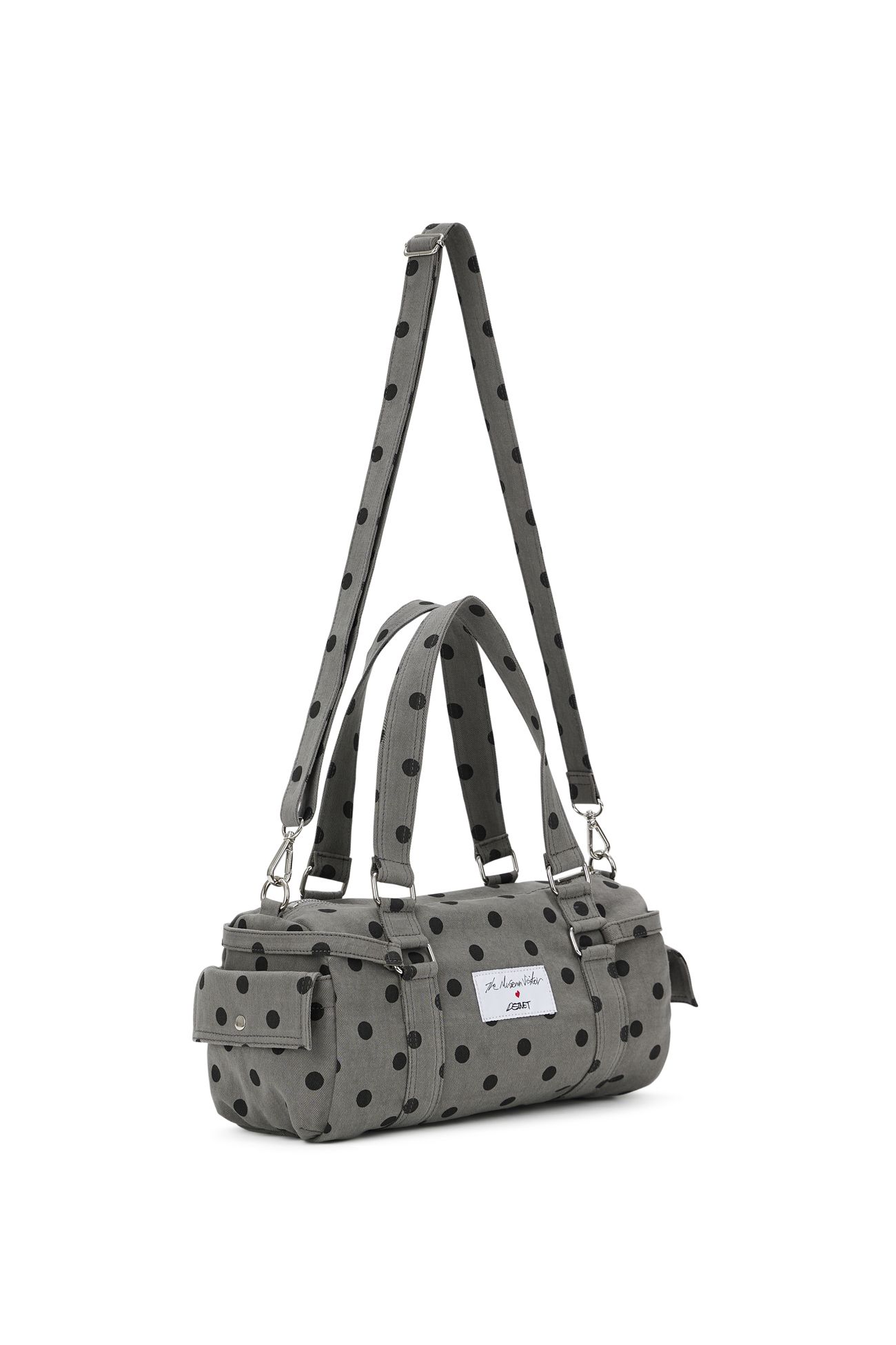 MUSINSA公式 | DEINET DEINET x TMV DOT DUFFLE MINI BAG IN GREY