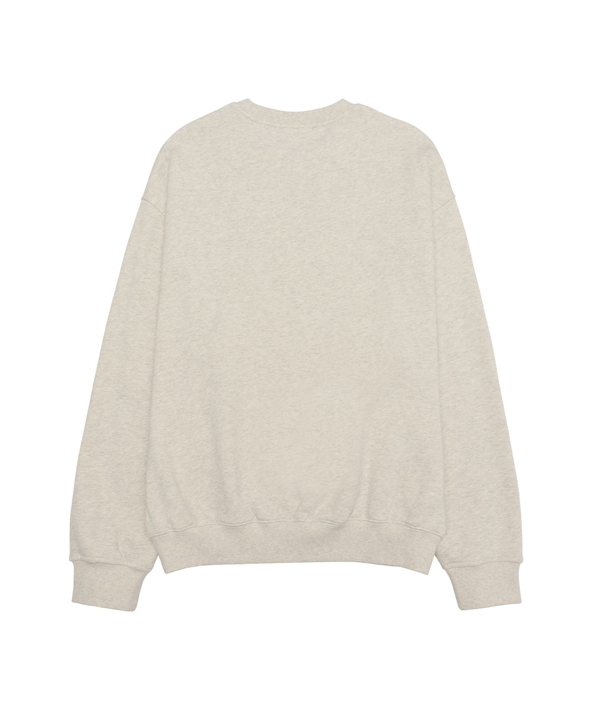 아메스 월드와이드(AMES-WORLDWIDE) BASIC SMALL LOGO SWEATSHIRT OATMEAL