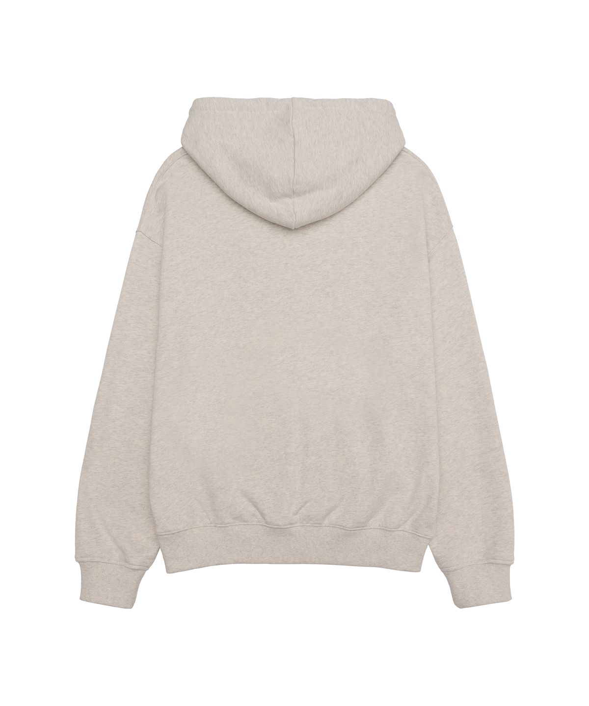 아메스 월드와이드(AMES-WORLDWIDE) BASIC APPLIQUE HOODIE OATMEAL