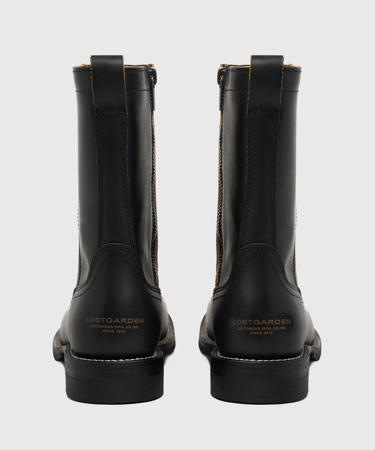 로스트가든(LOSTGARDEN) UNIFORM Engineer Boots Black