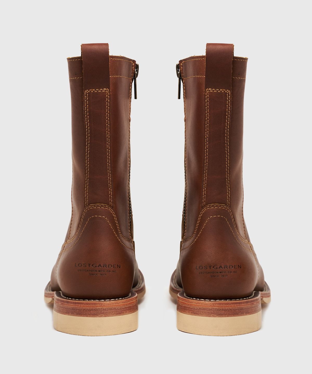 로스트가든(LOSTGARDEN) UNIFORM Engineer Boots Brown