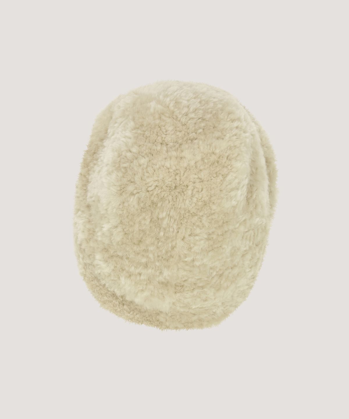 베르소(VERSO) Lamb Shearling Brim Cap