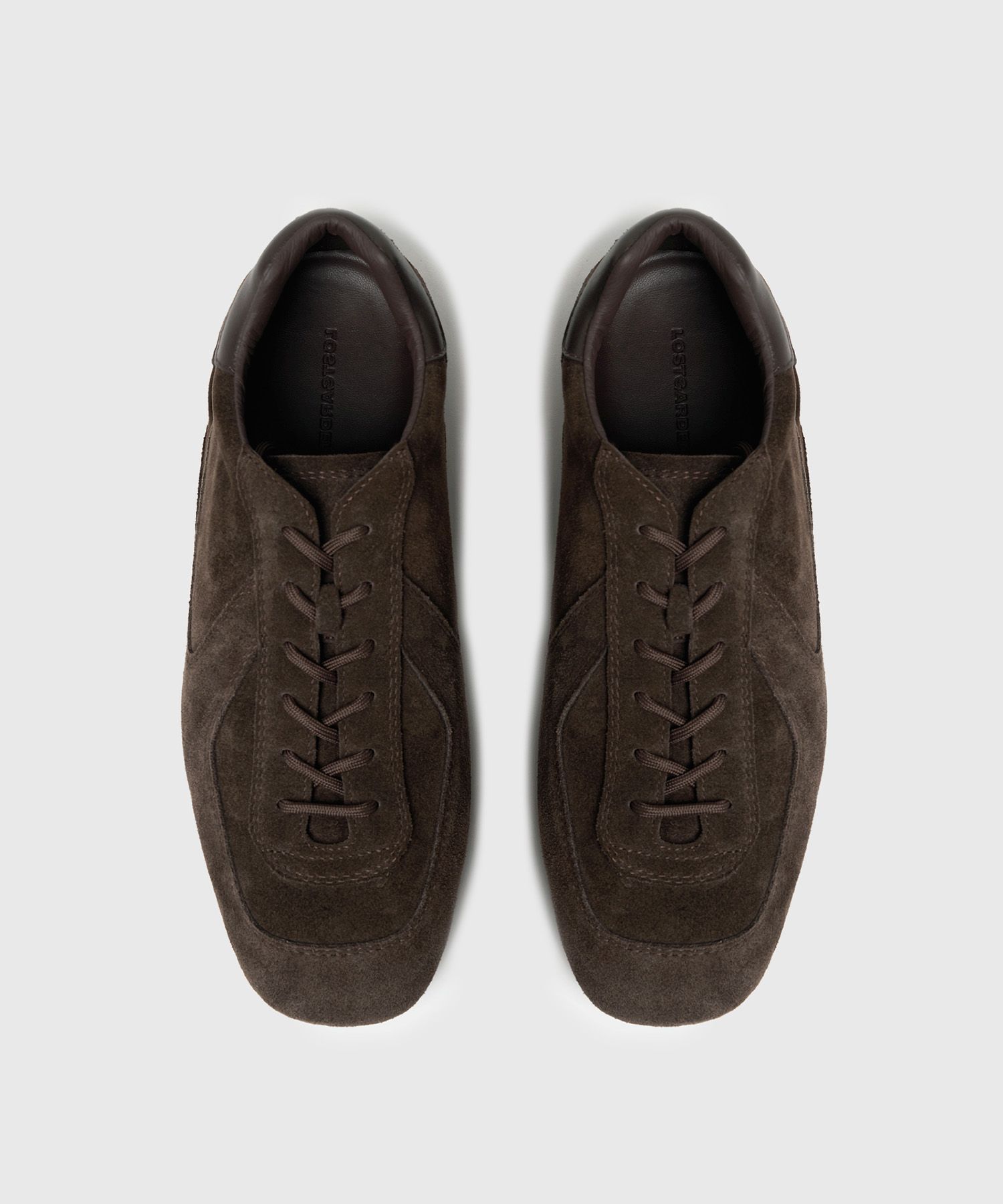 MUSINSA | LOSTGARDEN UNIFORM Driving Sneakers Brown