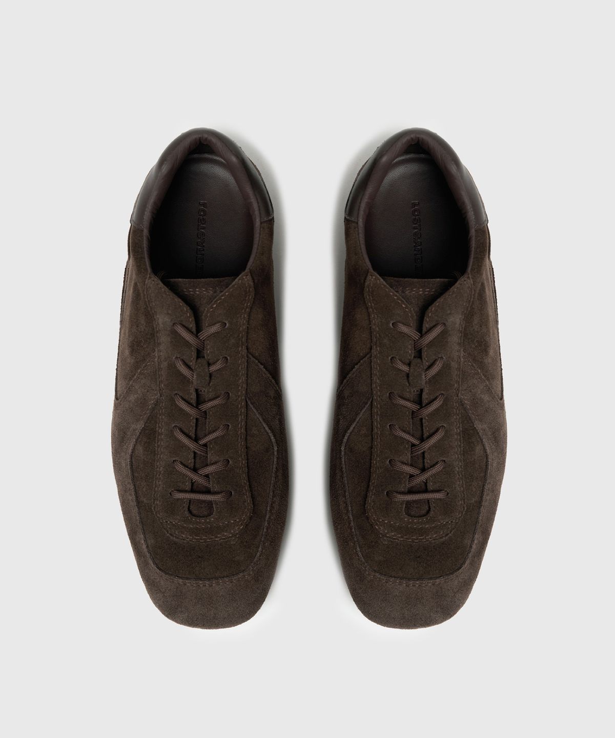로스트가든(LOSTGARDEN) UNIFORM Driving Sneakers Brown